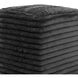 Shar Pei Universal 18 inch Black Ottoman