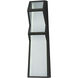 Totem LED 20 inch Black Outdoor Wall Mount