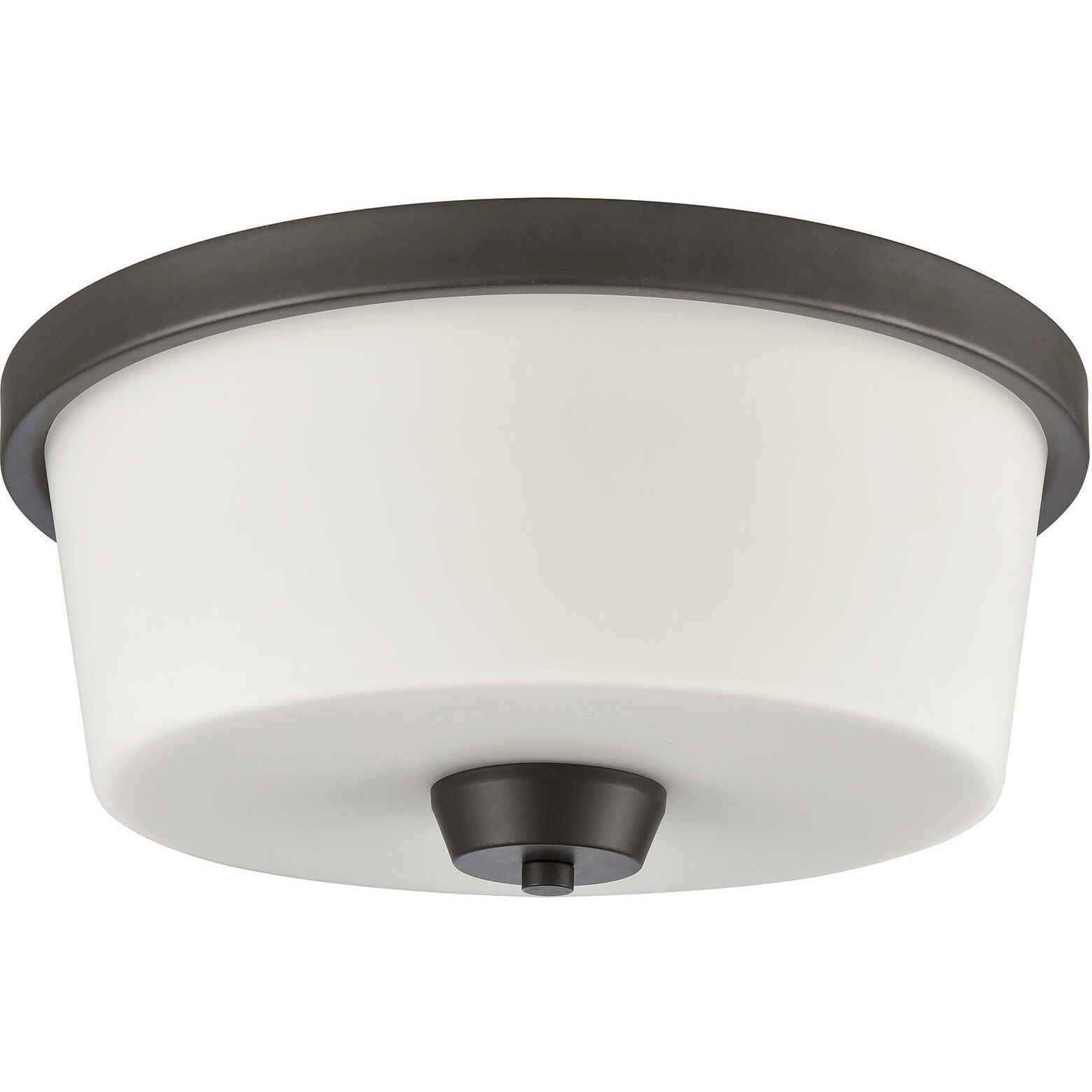 Winslow 2 Light 13.5 inch Oil Rubbed Bronze Flush Mount Ceiling Light