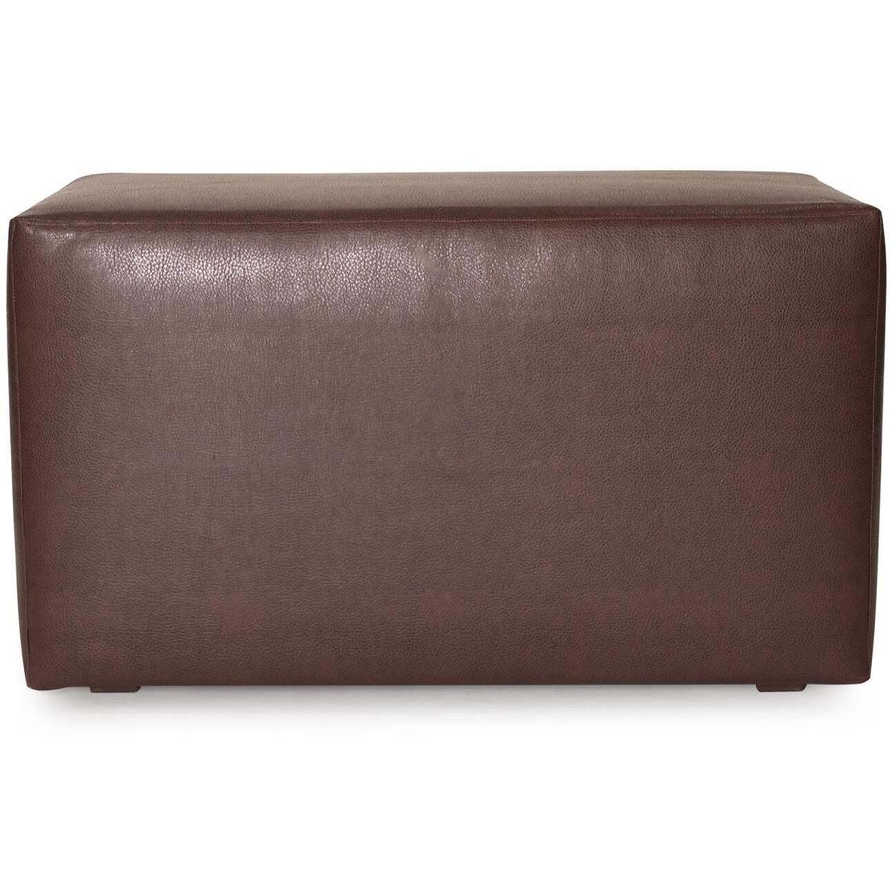 Universal Avanti Pecan Bench with Slipcover
