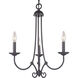 Montgomery 3 Light 20 inch Oil Rubbed Bronze Chandelier Ceiling Light