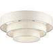 Manorwood 5 Light 28 inch English Bronze Semi Flush Mount Ceiling Light, Extra Large