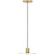 Sean Lavin Eaves LED Natural Brass Pendant Ceiling Light, Integrated LED