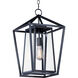 Artisan 1 Light 12 inch Black Outdoor Hanging Lantern