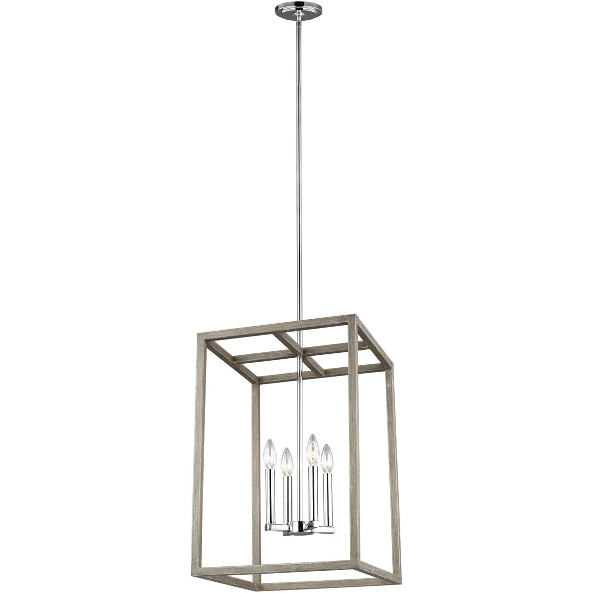 Moffet Street 4 Light 15.50 inch Foyer Pendant
