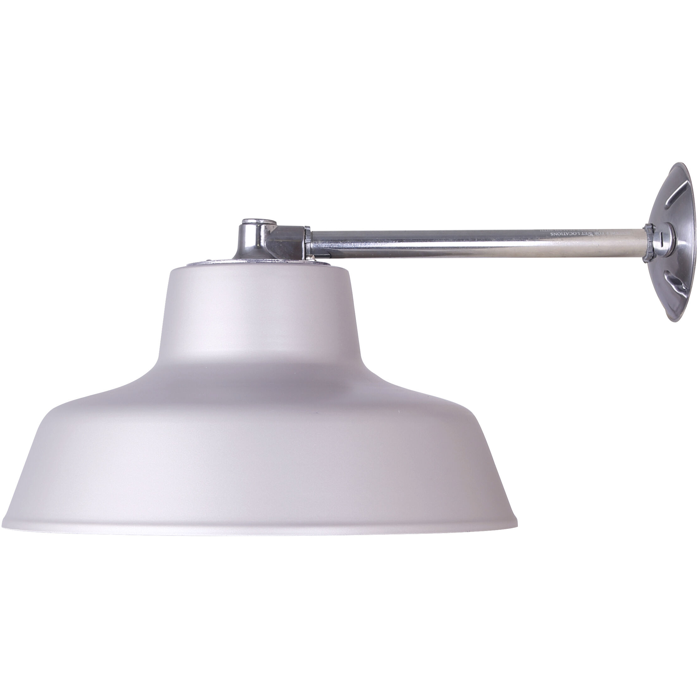 Madison 1 Light 8 inch Grey Barn Light