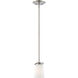 Overland Park 1 Light 4.75 inch Brushed Nickel Mini Pendant Ceiling Light
