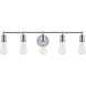 Serif 5 Light 29 inch Chrome Wall Sconce Wall Light