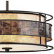 Tremont 3 Light 18 inch Bronze with Tan Chandelier Ceiling Light