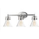 Seafarer 3 Light 24.25 inch Oil Rubbed Bronze Bath Vanity Wall Light in Incandescent Bulb Not Included