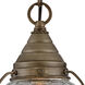 Cape Cod 1 Light 7 inch Burnished Bronze Outdoor Hanging