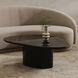Eden 46 X 31.5 inch Black Coffee Table