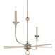 Nottaway 6 Light 61 inch Champagne Chandelier Ceiling Light, Large