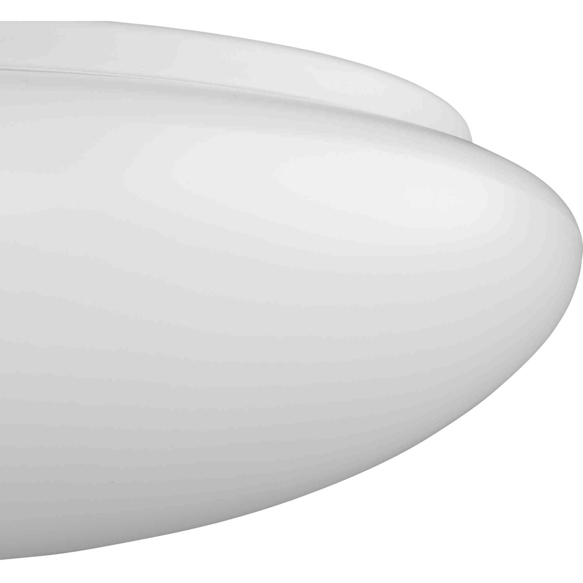 Cloud LED LED 13.78 inch White Flush Mount Ceiling Light, Medium, Progress LED