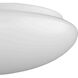 Cloud LED LED 13.78 inch White Flush Mount Ceiling Light, Medium, Progress LED