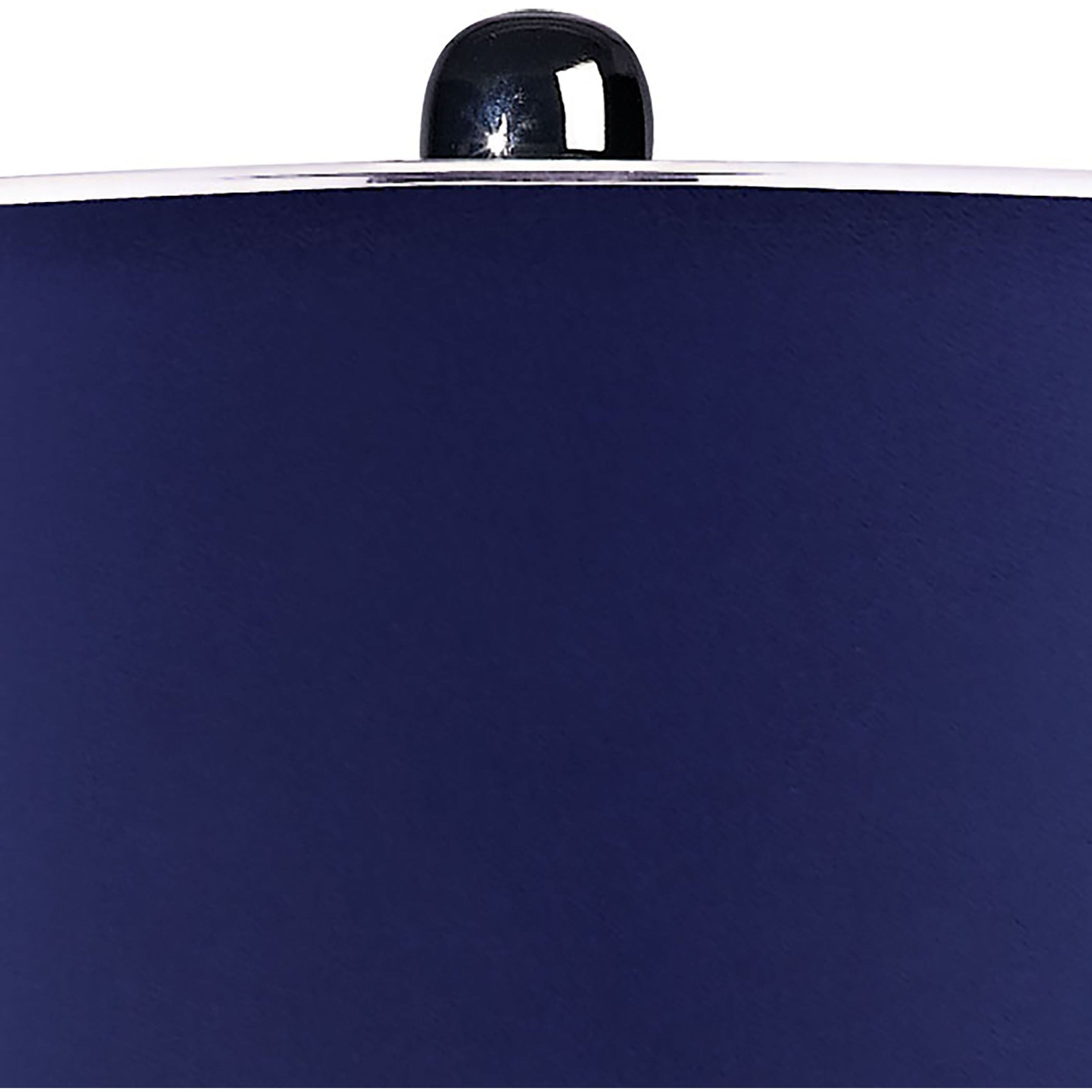 Helensburugh 34 inch 150 watt Navy with Black Nickel Table Lamp Portable Light