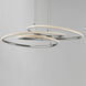 Coaster LED 20.25 inch Polished Chrome Single Pendant Ceiling Light