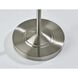 Willard 64 inch 100.00 watt Brushed Steel Floor Lamp Portable Light