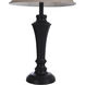 Signature 61 inch 100 watt Bronze Wood Floor and Table Lamp Portable Light 