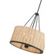 Namiro 4 Light 19.75 inch Matte Black Pendant Ceiling Light