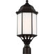 Sevier 1 Light 22.13 inch Antique Bronze Outdoor Post Lantern, Large