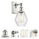 Ballston Cindyrella LED 6 inch White and Polished Chrome Sconce Wall Light in Seedy Glass