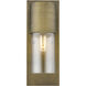 Cooper 1 Light 16 inch Raw Brass Exterior Wall Mount