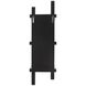 Trellis 12 inch Clear Mirrored Wall Shelf