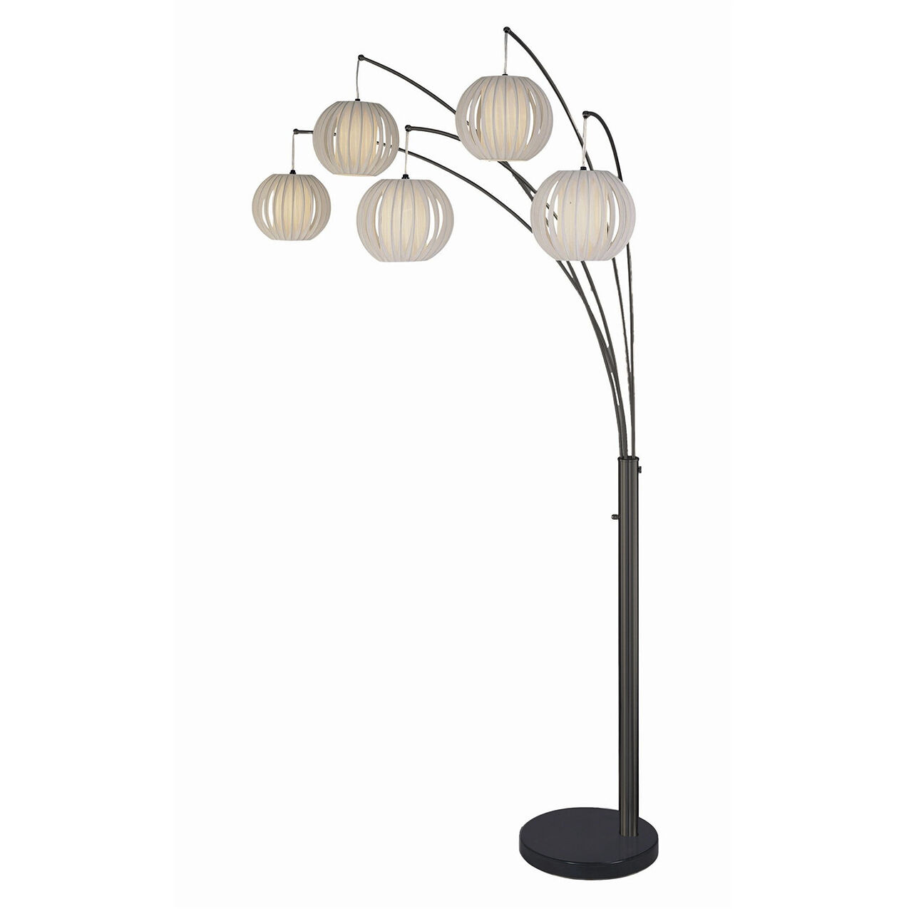 Bloom 90 inch 14.00 watt Black Nickel Arc Floor Lamp Portable Light