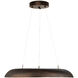 Tairagai LED 32.25 inch Bronze Gold Chandelier Ceiling Light