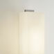 Sean Lavin Kisdon LED Satin Nickel ADA Wall Light, Integrated LED