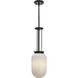 Alisse 1 Light 7.5 inch Matte Black Pendant Ceiling Light
