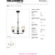 Moven 3 Light 18 inch Satin Nickel Chandelier Ceiling Light