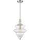 Neighborhood 1 Light 11 inch Chrome Mini Pendant Ceiling Light, Jeremiah