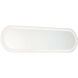 Vanity 24 X 1 inch White Mirror