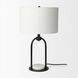 Sarah 22.2 inch Black and White Table Lamp Portable Light