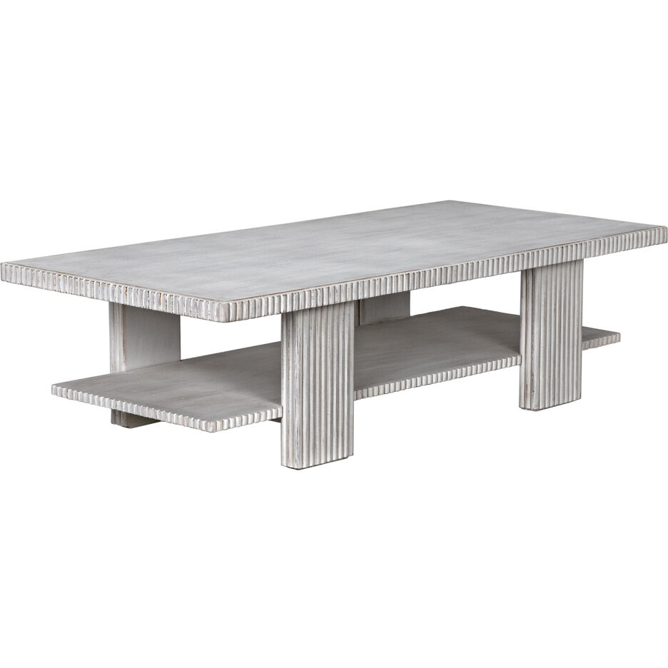 Humphrey 68 X 32 inch White Wash Coffee Table