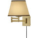 Sonia Wall Mount Wall Light in Light Beige Fabric