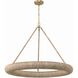 Oakley 1 Light 32 inch Soft Gold Chandelier Ceiling Light