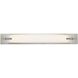 Signature LED 31 inch Brushed Steel Vanity Light Wall Light