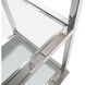 Carter 75 X 18 inch Silver Etagere