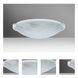 Trio 16 2 Light 16 inch White Flush Mount Ceiling Light in Incandescent, Marble Glass