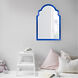Sultan 36 X 24 inch Glossy Royal Blue Wall Mirror