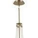 Albers LED 10.5 inch Champagne Bronze Pendant Ceiling Light