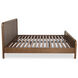 Rye Brown Bed, Queen