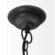 Camila 40 inch Black Chandelier Ceiling Light