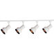 Track 3 Light 120 White Track Ceiling Light