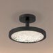 Courtney LED 12 inch Textured Black Convertible Pendant Ceiling Light