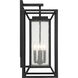 Harbor View 4 Light 25 inch Sand Coal Outdoor Wall Mount, Great Outdoors