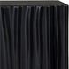 Mercado Black 3 Door Cabinet